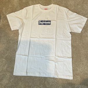 Supreme White Bandana Box Logo Tee